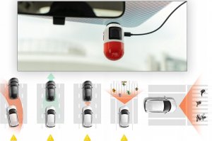 Wideorejestrator 70mai X200 Omni 128GB Czerwony 13