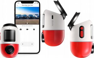 Wideorejestrator 70mai X200 Omni 128GB Czerwony 3