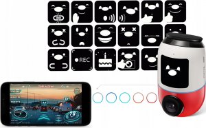 Wideorejestrator 70mai X200 Omni 128GB Czerwony 6