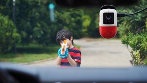 Wideorejestrator 70mai X200 Omni 128GB Czerwony 7