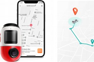 Wideorejestrator 70mai X200 Omni 128GB Czerwony 8
