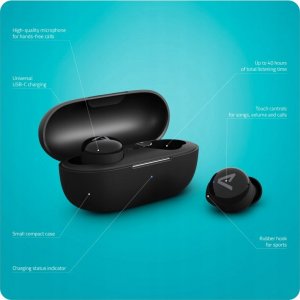 Słuchawki Lamax Dots3 czarne 12