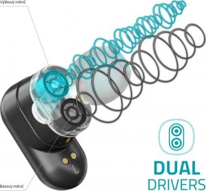 Słuchawki Lamax Duals1 czarne 2