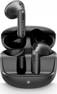 Słuchawki Lamax Lamax Tones1 Zestaw słuchawkowy Bezprzewodowy Douszny Połączenia/muzyka USB Type-C Bluetooth Czarny 1
