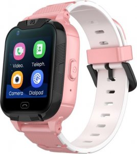 Smartwatch MaxLife  Maxlife Smartwatch 4G Mxkw-350 Różowy Gps Wifi 4