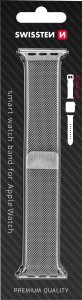 Swissten Mesh band for apple watch 38-40 mm silver 2