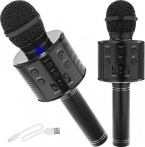 Mikrofon Izoxis Mikrofon Karaoke- Czarny Izoxis 22189 1