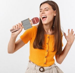 Mikrofon Izoxis Mikrofon Karaoke- Jasnoróżowy Izoxis 22190 10