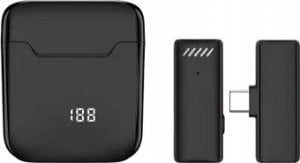 Mikrofon OEM Mikrofon bezprzewodowy krawatowy dla Typ C z etui ładującym S11 11