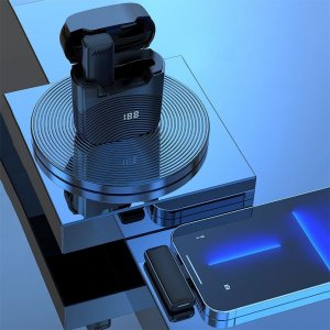 Mikrofon OEM Mikrofon bezprzewodowy krawatowy dla Typ C z etui ładującym S11 3