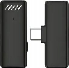 Mikrofon OEM Mikrofon bezprzewodowy krawatowy dla Typ C z etui ładującym S11 10