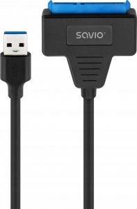 Savio Adapter USB-C 3.1 Gen 1 (M) - SATA (F) do dysków 2.5 cala , AK-68 1