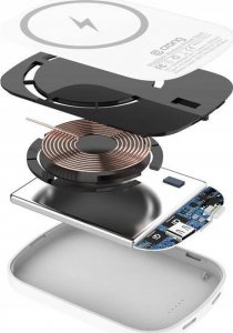 Powerbank Crong MagSafe 5000mAh Biały 3