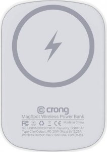 Powerbank Crong MagSafe 5000mAh Biały 6
