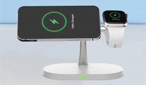 Ładowarka Blow Ładowarka sieciowa indukcyjna 15W WCH-08 do Iphone Apple Watch 17