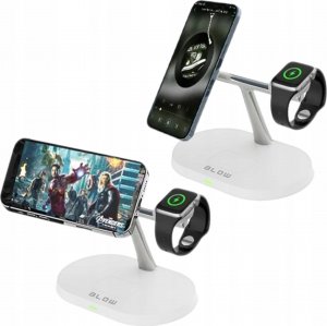 Ładowarka Blow Ładowarka sieciowa indukcyjna 15W WCH-08 do Iphone Apple Watch 19