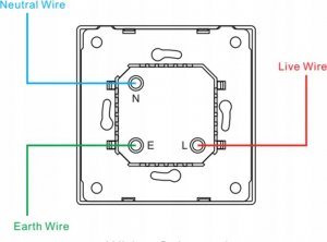 Blow Inteligentne gniazdko podtynkowe WiFi sterowane TUYA 4