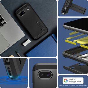 Spigen Spigen Tough Armor, black - Google Pixel 8a 8