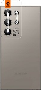 Spigen Glass tR EZ Fit Optik Pro 2 Pack, gray - Samsung Galaxy S24 Ultra 2