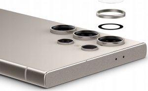 Spigen Glass tR EZ Fit Optik Pro 2 Pack, gray - Samsung Galaxy S24 Ultra 7