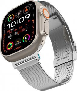 Spigen Spigen Sleek Link, silver - Apple Watch 49mm/45mm/44mm/42mm 2