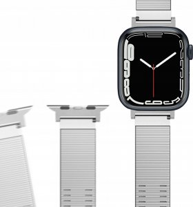 Spigen Spigen Sleek Link, silver - Apple Watch 49mm/45mm/44mm/42mm 10