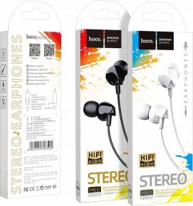 Słuchawki Hoco HOCO Słuchawki douszne - M60 z mikrofonem CZARNY 5