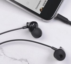 Słuchawki Hoco HOCO Słuchawki douszne - M60 z mikrofonem CZARNY 8