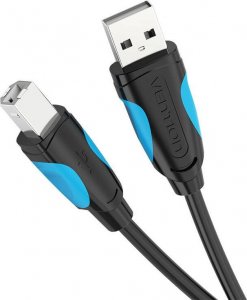 Kabel USB Vention USB-A - USB-B 10 m Czarny (VAS-A16-B1000) 2