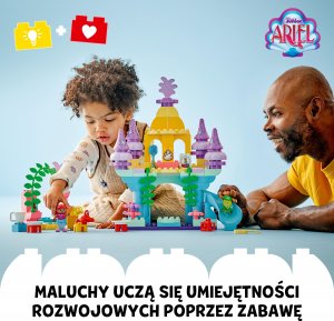 LEGO Duplo Disney Magiczny podwodny pałac Arielki (10435) 5