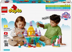 LEGO Duplo Disney Magiczny podwodny pałac Arielki (10435) 10