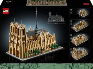 LEGO Architecture Notre-Dame w Paryżu (21061) 2