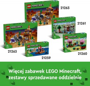 LEGO Minecraft Smok Kresu i statek Kresu (21264) 7