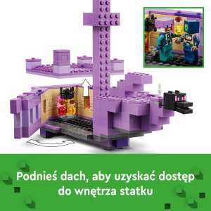 LEGO Minecraft Smok Kresu i statek Kresu (21264) 10