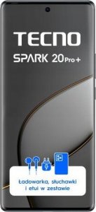 Smartfon Tecno Spark 20 Pro+ 8/256GB Grafitowy  (4894947019111) 2