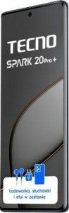 Smartfon Tecno Spark 20 Pro+ 8/256GB Grafitowy  (4894947019111) 4