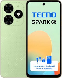 Smartfon Tecno  Spark Go 2024 4/64GB Zielony  (4894947010583) 1