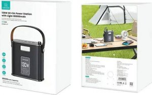 Powerbank Usams USA001318 80000mAh Czarny 8