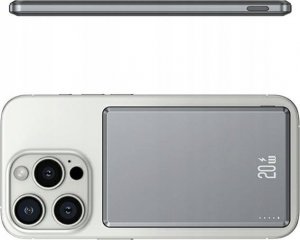 Powerbank Usams PowerBank indukcyjny 5000mAh MagSafe Fast Charging 20W Fiolet 6