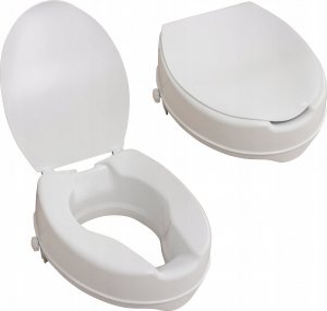 PDS CARE Wysoka nasadka toaletowa z klapą do 190 11