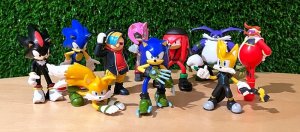 Figurka P.M.I Sonic Prime zestaw 8 figurek mix 3