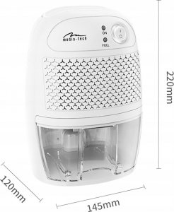 Media-Tech Osuszacz powietrza podręczny MT6529 10