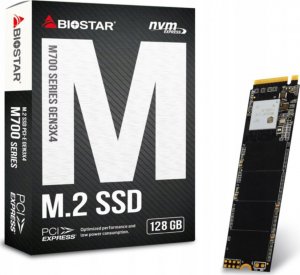 Dysk SSD Biostar M700 128GB M.2 2280 SATA III (M700-128GB) 1