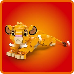 LEGO Disney Król Lew — lwiątko Simba (43243) 2