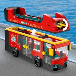 LEGO City Czerwony, piętrowy autokar (60407) 2