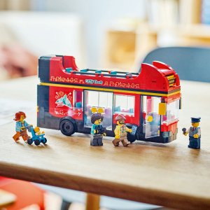 LEGO City Czerwony, piętrowy autokar (60407) 6