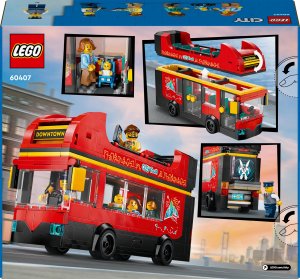LEGO City Czerwony, piętrowy autokar (60407) 8