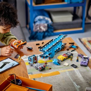 LEGO City Laweta z samochodami sportowymi (60408) 3