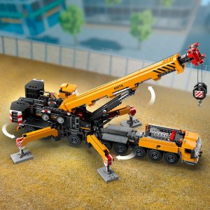 LEGO City Żółty ruchomy żuraw (60409) 3