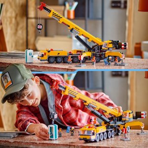 LEGO City Żółty ruchomy żuraw (60409) 4